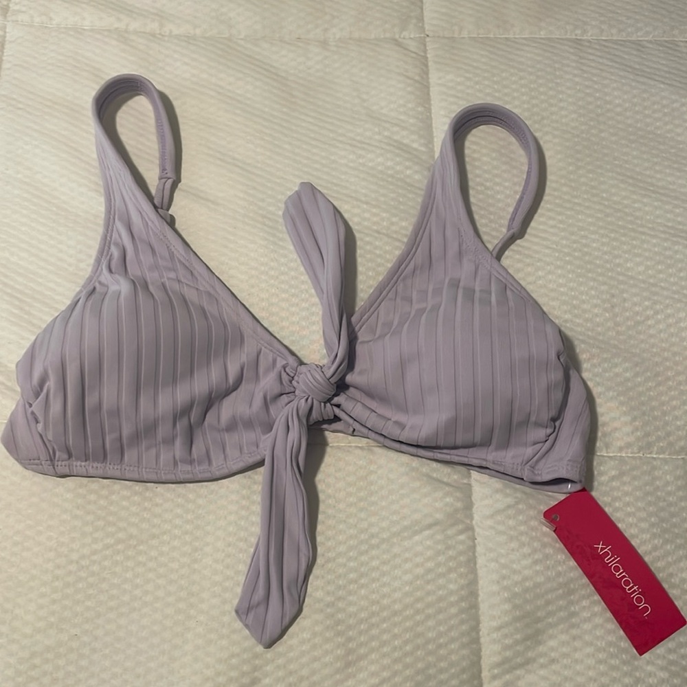 Purple Bikini Top
